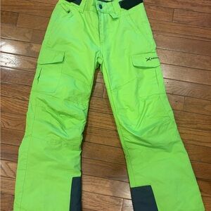 Arctix Lime Green Insulated Snow Pants Youth Size 12